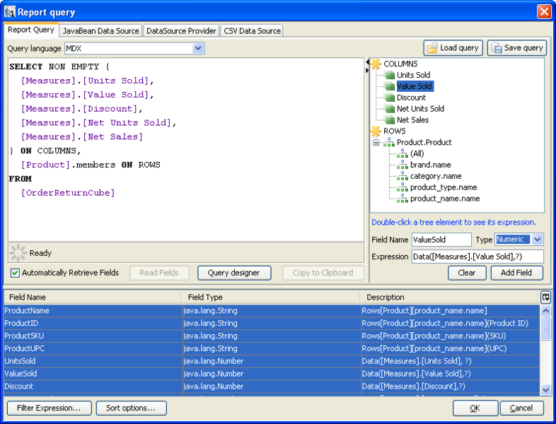 File:IReport MDX Query.png